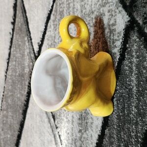 1975 FRANKOMA POTTERY YELLOW ELEPHANT COLLECTOR SERIES MUG PRICE FIRM